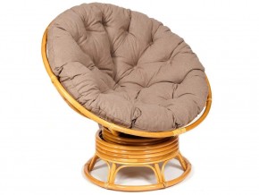 Кресло-качалка Papasan w 23/01 B с подушкой Honey, экошерсть Коричневый в Каменске-Уральском - kamensk-uralskij.magazin-mebel74.ru | фото