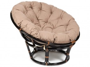 Кресло Papasan 23/01 W с подушкой Antique brown, экошерсть Коричневый в Каменске-Уральском - kamensk-uralskij.magazin-mebel74.ru | фото