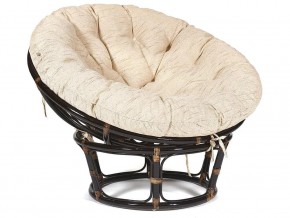 Кресло Papasan 23/01 W с подушкой Antique brown, ткань Старт в Каменске-Уральском - kamensk-uralskij.magazin-mebel74.ru | фото