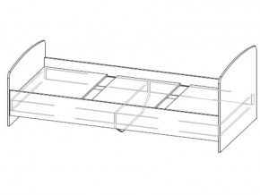 Кровать одинарная в Каменске-Уральском - kamensk-uralskij.magazin-mebel74.ru | фото