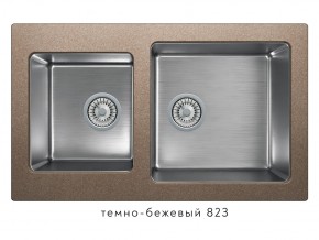 Мойка комбинированная Tolero twist TTS-840 Темно-бежевый 823 в Каменске-Уральском - kamensk-uralskij.magazin-mebel74.ru | фото