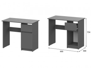 Стол письменный 900 Денвер Графит серый в Каменске-Уральском - kamensk-uralskij.magazin-mebel74.ru | фото